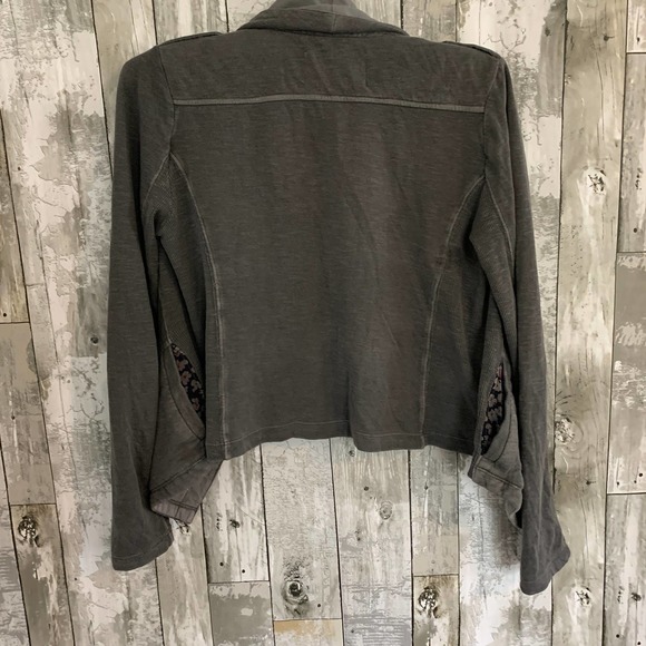 Saturday Sunday Anthropologie grey jacket XSP - Picture 6 of 6